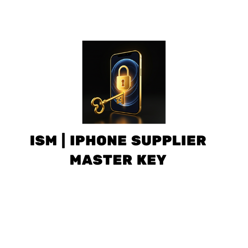 ISM | IPhone Supplier Master key 